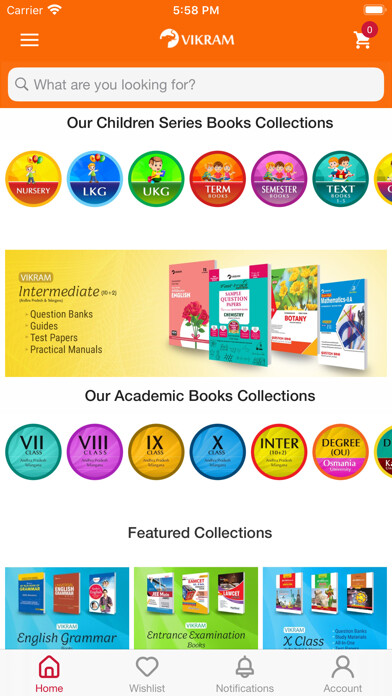 Emulate iPhone app Vikram Books using MyAndroid Emulate iPhone app Vikram Books using MyAndroid