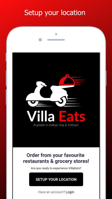 Emulate iPhone app Villa Eats - Food Delivery using MyAndroid Emulate iPhone app Villa Eats - Food Delivery using MyAndroid