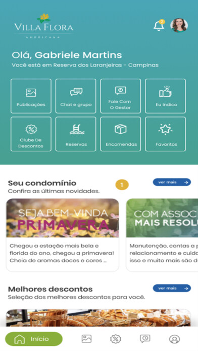 Emulate iPhone app Villa Flora Americana - Assoc. using MyAndroid