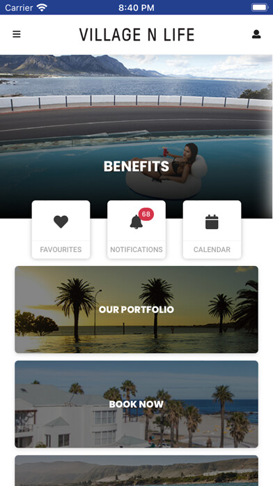 Emulate iPhone app Village n Life Leisure Club using MyAndroid Emulate iPhone app Village n Life Leisure Club using MyAndroid