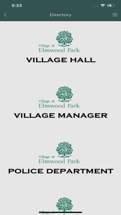 Emulate iPhone app Village of Elmwood Park using MyAndroid Emulate iPhone app Village of Elmwood Park using MyAndroid