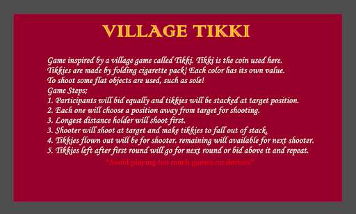 Emulate Android APK Village Tikki