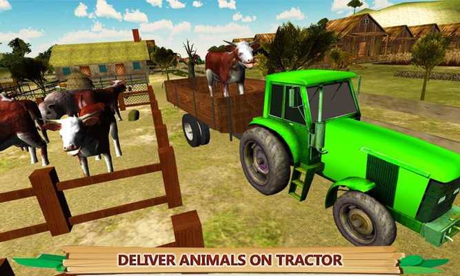 Emulate Android APK Village Tractor Driving Sim