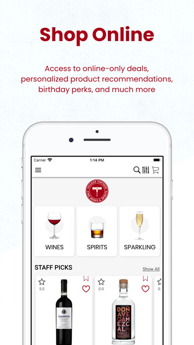 Emulate iPhone app Village Vintner using MyAndroid
