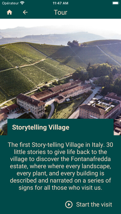 Emulate iPhone app Villaggio narrante using MyAndroid Emulate iPhone app Villaggio narrante using MyAndroid