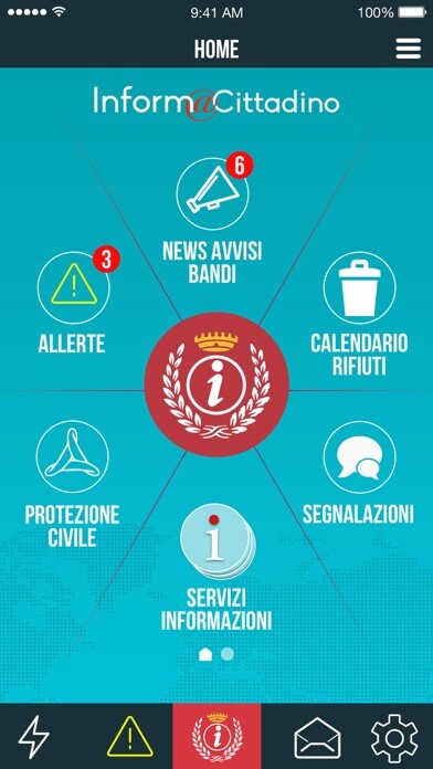 Emulate iPhone app Villanova Monferrato AppComuni using MyAndroid Emulate iPhone app Villanova Monferrato AppComuni using MyAndroid