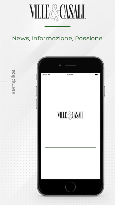 Emulate iPhone app Ville&Casali Edicola Digitale using MyAndroid