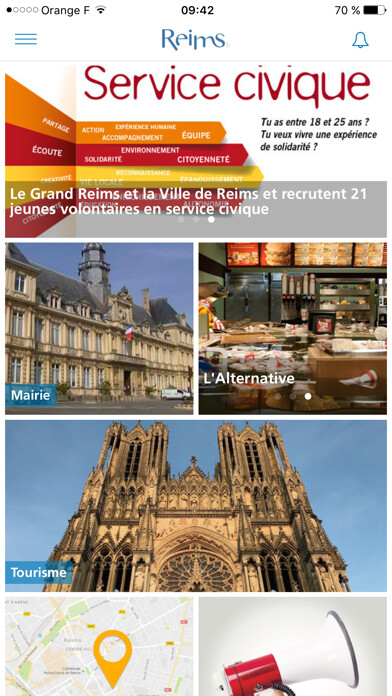 Emulate iPhone app Ville de Reims using MyAndroid Emulate iPhone app Ville de Reims using MyAndroid