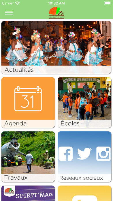 Emulate iPhone app Ville du Saint-Esprit using MyAndroid Emulate iPhone app Ville du Saint-Esprit using MyAndroid