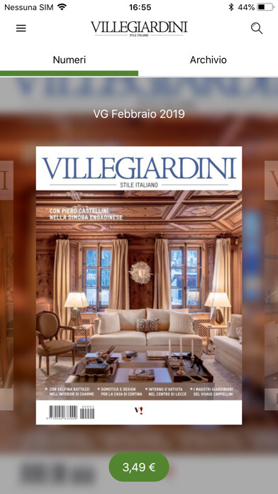 Emulate iPhone app VilleGiardini - Digital using MyAndroid