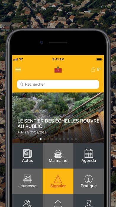 Emulate iPhone app Ville Saint-Rémy-de-Provence using MyAndroid Emulate iPhone app Ville Saint-Rémy-de-Provence using MyAndroid