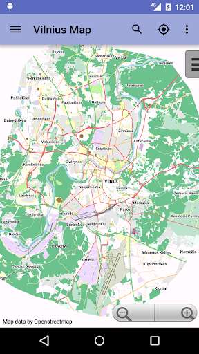 Run android online APK Vilnius Offline City Map from MyAndroid or emulate Vilnius Offline City Map using MyAndroid