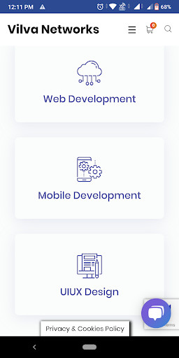 Run android online APK Vilva Networks from MyAndroid or emulate Vilva Networks using MyAndroid