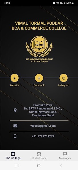 Run android online APK Vimal Tormal Poddar College from MyAndroid or emulate Vimal Tormal Poddar College using MyAndroid