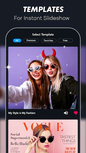 Run android online APK VIMORY: Slideshow Video Maker & Photo Editor from MyAndroid or emulate VIMORY: Slideshow Video Maker & Photo Editor using MyAndroid