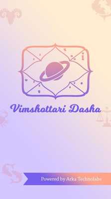 Emulate Android APK Vimshottari Dashaphal by HoraAnant