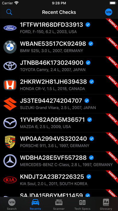 Emulate iPhone app VIN Check & Decoder using MyAndroid Emulate iPhone app VIN Check & Decoder using MyAndroid