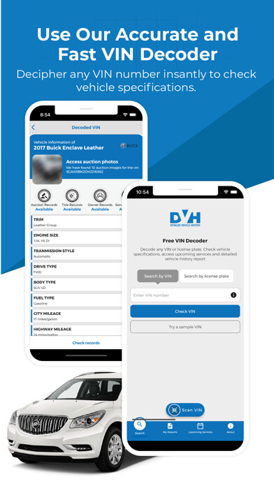 Emulate iPhone app VIN Decoder & Vehicle History using MyAndroid Emulate iPhone app VIN Decoder & Vehicle History using MyAndroid