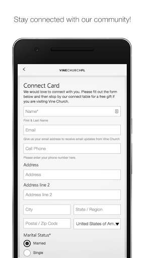 Run android online APK Vine Church FL from MyAndroid or emulate Vine Church FL using MyAndroid