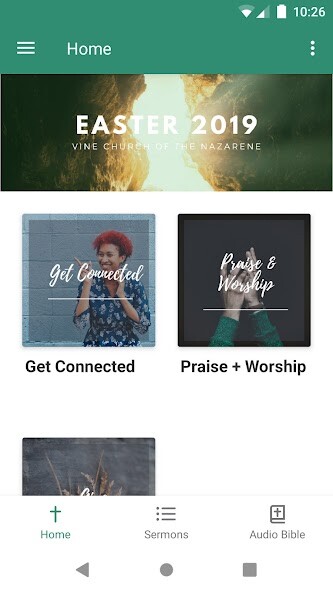 Run android online APK Vine Church from MyAndroid or emulate Vine Church using MyAndroid