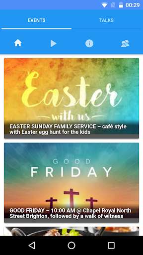Emulate Android APK Vineyard Church Brighton