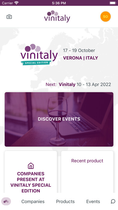 Emulate iPhone app Vinitaly Plus using MyAndroid Emulate iPhone app Vinitaly Plus using MyAndroid