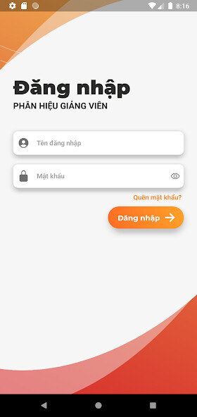Run android online APK Viễn Đông Lecturer from MyAndroid or emulate Viễn Đông Lecturer using MyAndroid