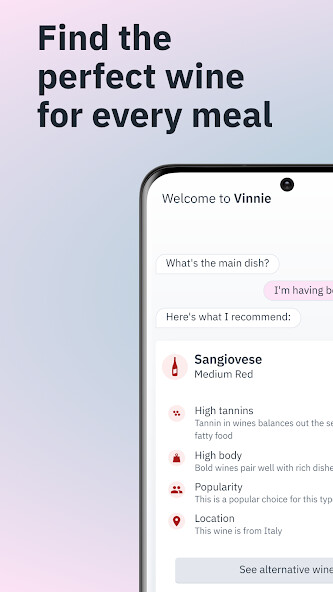 Run android online APK Vinnie - Wine and food pairing from MyAndroid or emulate Vinnie - Wine and food pairing using MyAndroid Run android online APK Vinnie - Wine and food pairing from MyAndroid or emulate Vinnie - Wine and food pairing using MyAndroid