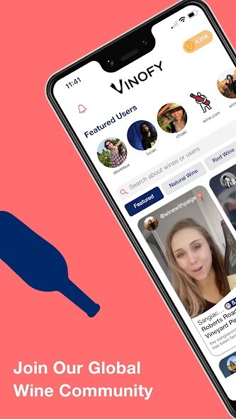 Run android online APK Vinofy - The Social Wine App from MyAndroid or emulate Vinofy - The Social Wine App using MyAndroid