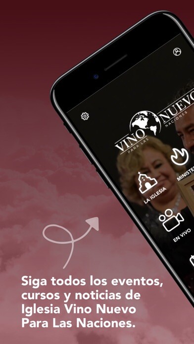 Emulate iPhone app Vino Nuevo Para Las Naciones using MyAndroid Emulate iPhone app Vino Nuevo Para Las Naciones using MyAndroid