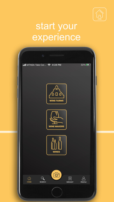 Emulate iPhone app Vino-Say Emulate iPhone app Vino-Say