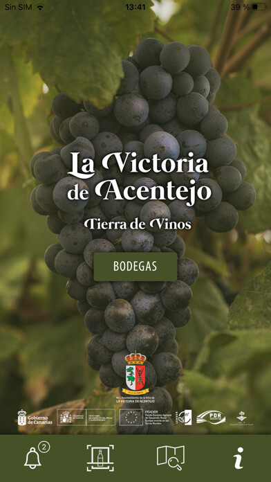 Emulate iPhone app Vinos La Victoria de Acentejo using MyAndroid Emulate iPhone app Vinos La Victoria de Acentejo using MyAndroid