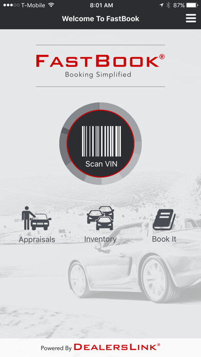 Emulate iPhone app VIN Scanner FastBook® using MyAndroid Emulate iPhone app VIN Scanner FastBook® using MyAndroid