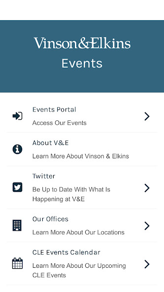Run android online APK Vinson & Elkins Event Portal from MyAndroid or emulate Vinson & Elkins Event Portal using MyAndroid Run android online APK Vinson & Elkins Event Portal from MyAndroid or emulate Vinson & Elkins Event Portal using MyAndroid