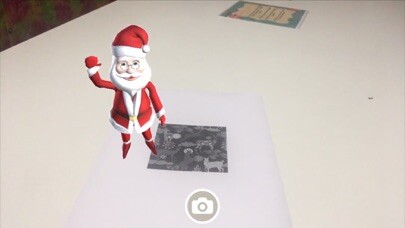 Emulate iPhone app Vinta Christmas using MyAndroid