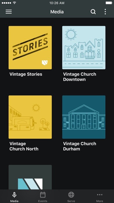 Emulate iPhone app Vintage Church using MyAndroid Emulate iPhone app Vintage Church using MyAndroid