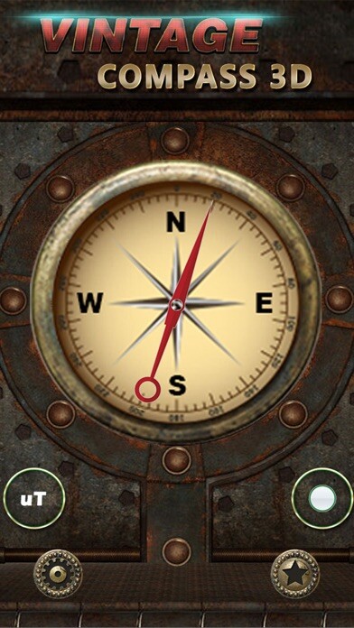 Emulate iPhone app Vintage Compass 3D True North using MyAndroid Emulate iPhone app Vintage Compass 3D True North using MyAndroid