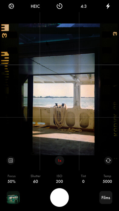 Emulate iPhone app Vintage Film Camera - RE2C Cam using MyAndroid