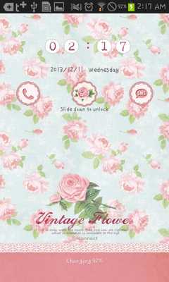 Emulate Android APK Vintage flower go locker theme Emulate Android APK Vintage flower go locker theme