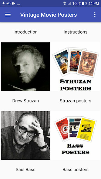 Run android online APK Vintage Movie Posters from MyAndroid or emulate Vintage Movie Posters using MyAndroid