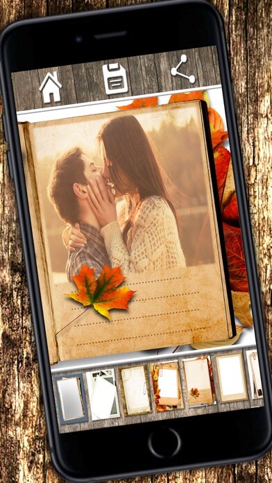 Emulate iPhone app Vintage photo frames - Photo editor for framing and create profiles using MyAndroid Emulate iPhone app Vintage photo frames - Photo editor for framing and create profiles using MyAndroid