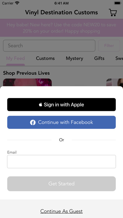 Emulate iPhone app Vinyl Destination Customs using MyAndroid Emulate iPhone app Vinyl Destination Customs using MyAndroid