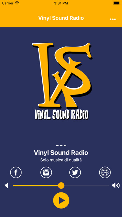 Emulate iPhone app Vinyl Sound Radio using MyAndroid Emulate iPhone app Vinyl Sound Radio using MyAndroid