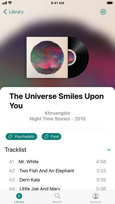 Emulate iPhone app Vinyly using MyAndroid Emulate iPhone app Vinyly using MyAndroid