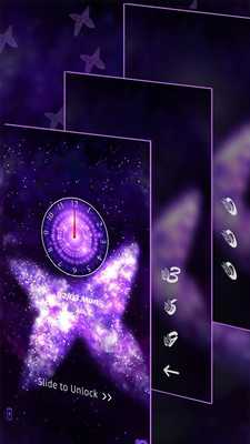 Emulate Android APK Violet sparkle butterfly theme