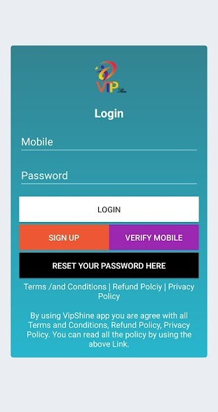 Run android online APK VIP Shine from MyAndroid or emulate VIP Shine using MyAndroid