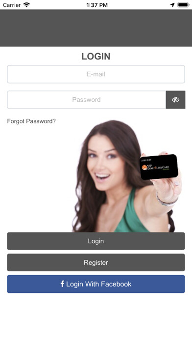 Emulate iPhone app VIP Shop & Dine 4Less Card using MyAndroid