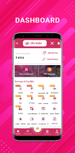 Run android online APK VIPs Wallet from MyAndroid or emulate VIPs Wallet using MyAndroid