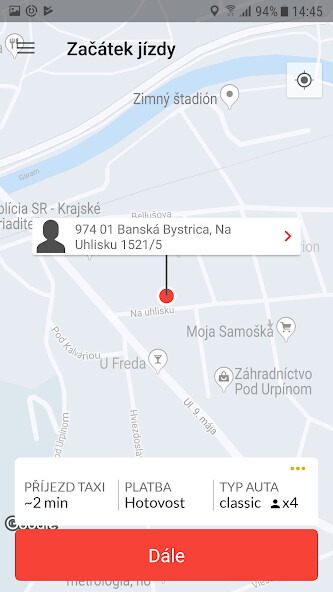 Emulate iPhone app VIP Taxi BB using MyAndroid