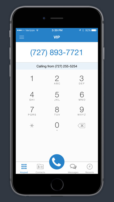 Emulate iPhone app VIP - Virtual Phone using MyAndroid